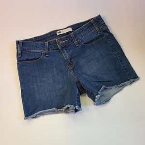 Levi's Blue Denim Jean Shorts-Size 6